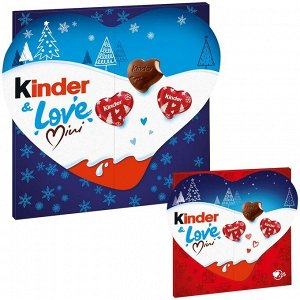 Подарочный набор Kinder love mini 107g