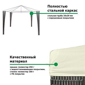 Тент садовый Green Glade 3176 3х3х2,5м полиэстер