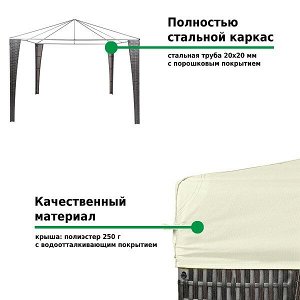 Тент садовый Green Glade 3176В 3х3х2,5м полиэстер