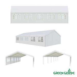 Тент садовый Green Glade 3019 6x10x3.2/2м полиэстер (4 коробки)