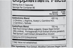 California Gold Nutrition Кардио комплекс, 180 капс.