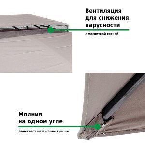 Тент садовый Green Glade 1068 3х4м полиэстер