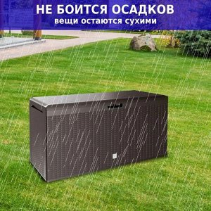 Ящик сундук садовый BOXE RATO PLUS - венге