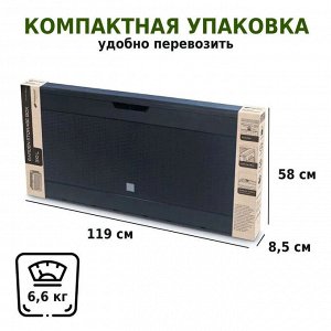 Ящик сундук садовый BOXE RATO - антрацит