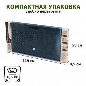 Ящик сундук садовый BOXE MATUBA - антрацит