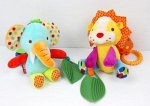Игрушка-подвеска &quot;львенок&quot; /колокольчик/прорезыватель