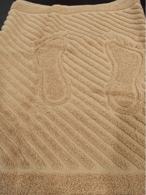 Махровый коврик для ног цвет Ирисовый 50*70 см