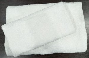 Махровое полотенце 70*140 см хлопок цвет Белый