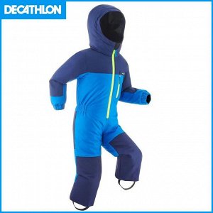 DECATHLON Детский теплый и водонепроницаемый комбинезон — 100