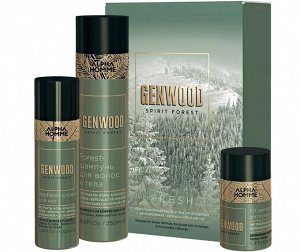 Набор GENWOOD fresh (шампунь 250 мл, дезодорант-антиперспирант 50 мл, спрей для ног 100 мл)