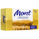 Масло сливочное ТМ MONT 180 г