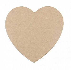 Заготовка для декорирования "Love2art" PAM-134 "коробка" папье-маше 20.3 х 20.3 х 7.6 см в форме сердца