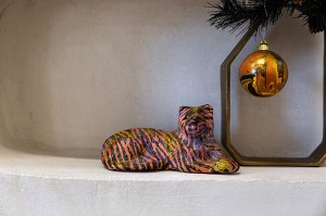 Заготовка для декорирования "Love2art" PAM-149 "Тигр" папье-маше 7.5 х 9 х 18 см .
