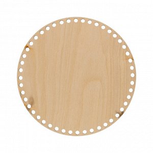 Заготовка для декорирования "Mr. Carving" БА-05 Панно с перфорацией "Круг" фанера d 24 см х 0.4 см .