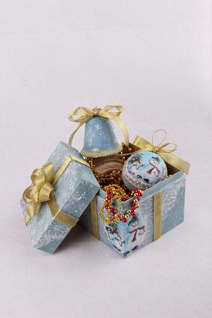 Заготовка для декорирования "Love2art" PAM-033 "колокольчик" папье-маше 7.5 х 7.5 х 8.5 см 2 шт .
