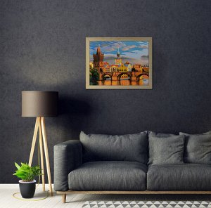 Кристальная (алмазная) мозаика "ФРЕЯ" ALVR-326 "Прага. Карлов мост" 40 х 30 см