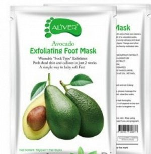 ( 9877 ) Педикюрные носочки " Aliver" с экстрактом Авокадо