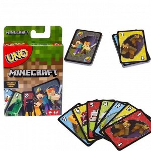 Настольная карточная игра UNO Minecraft