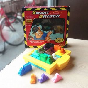 Настольная игра-головоломка развивающая Smart Driver (Час пик)