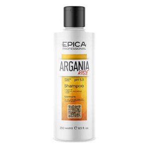 Argania Rise ORGANIC Шампунь для придания блеска с маслом арганы, 250 мл.