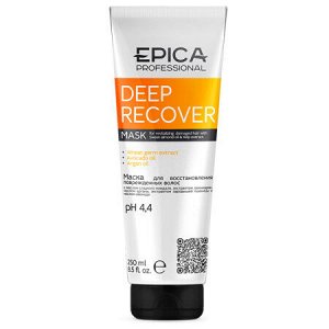 Deep Recover Маска для восстановления повреждённых волос с маслом сладкого миндаля и экстрактом ламинарии, 250 мл.