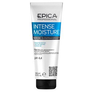 Intense Moisture Маска для увлажнения и питания сухих волос маслами хлопка, какао и экстрактом зародышей пшеницы, 250 мл