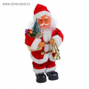 Дед Мороз, с ёлочкой и колокольчиками, английская мелодия