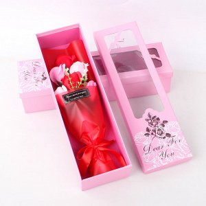 Букет роз подарочный с мишкой