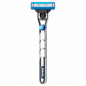 Gillette Станок бритвенный Mach3 Turbo технология 3D Motion с 1 кассетой, без подставки