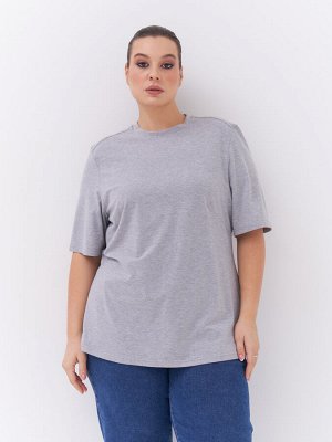Футболка из хлопка FU21502MEL23