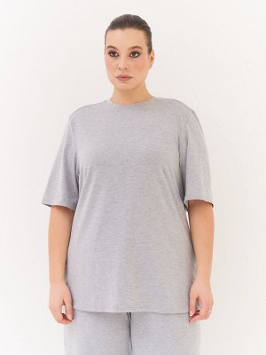 Футболка из хлопка FU21502MEL23