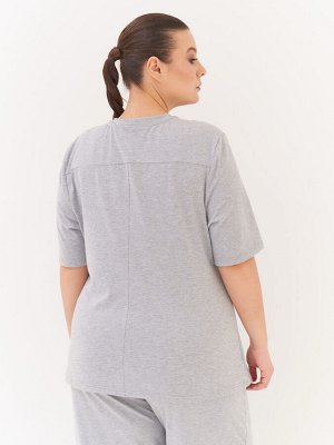 Футболка из хлопка FU21502MEL23