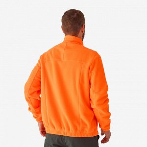 Толстовка флисовая утепленная 500 ORANGE FLUO SOLOGNAC
