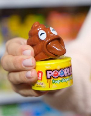 Конфетки со вкусом колы Kidsmania Pooplets в виде какашки 15 гр