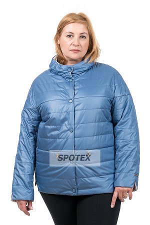 Куртка женская двухсторонняя OSKAR 016631 -608-503 морская волна