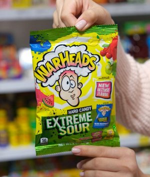 Кислые конфеты Вархедс Экстрим Соур (Warheads Sour Hard Candy) 56 гр