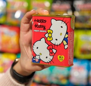 Леденцы с фруктовыми вкусами Sakuma Fruit Drops / "Сакума" в банке 80 гр Японские сладости