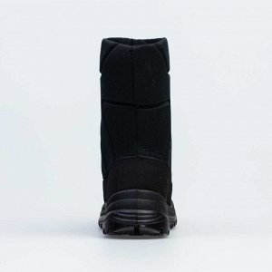 Черный сапожки школьные Комбинирован.