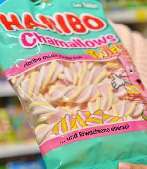Маршмеллоу Haribo Chamallows Twirlies 200 гр