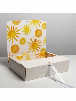 Коробка складная 31 х24,5 х8 см двусторонняя