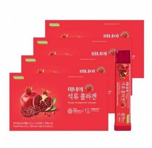 Коллагеновое желе с гранатом  (25 стиков) Beauty's Pomegranate Collagen