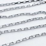 Цепочка, сталь, размер звена 4*1,9 мм, цена за 50 см