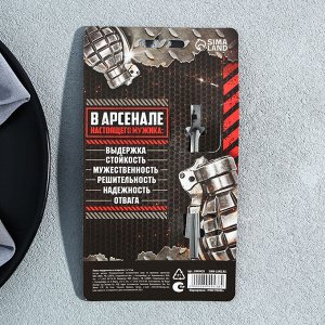 Ложка чайная с гравировкой «Взрывной характер», 3x14 см
