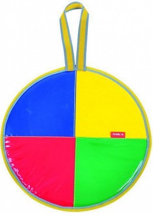Ледянка мягкая D-360 (поролон, круглая 360мм), (жёлтый/красный/синий/зелёный) Л362
