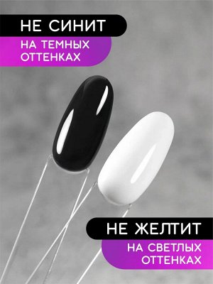 Верхнее покрытие без липкого слоя SUPER GLOSS (No wipe top gel SUPER GLOSS), 15 ml