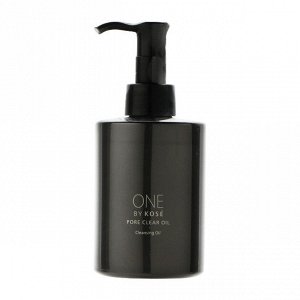 ONE BY KOSÉ Pore Clear Oil Масло для глубокого очищения пор и снятия макияжа, 180 мл