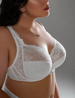 Б 297 Бюстгальтер белый LadyLux, мягкая чашка на каркасах