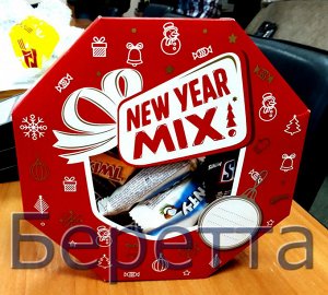 Mаrs Minis Mix (262 гр) Шайба Minis Большой Новогодний подарочный набор Mix