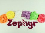 Набор из шести цветов Кинетический пластилин &quot;Zephyr&quot;