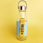2174A Бутылка &quot;Hello&quot; blue